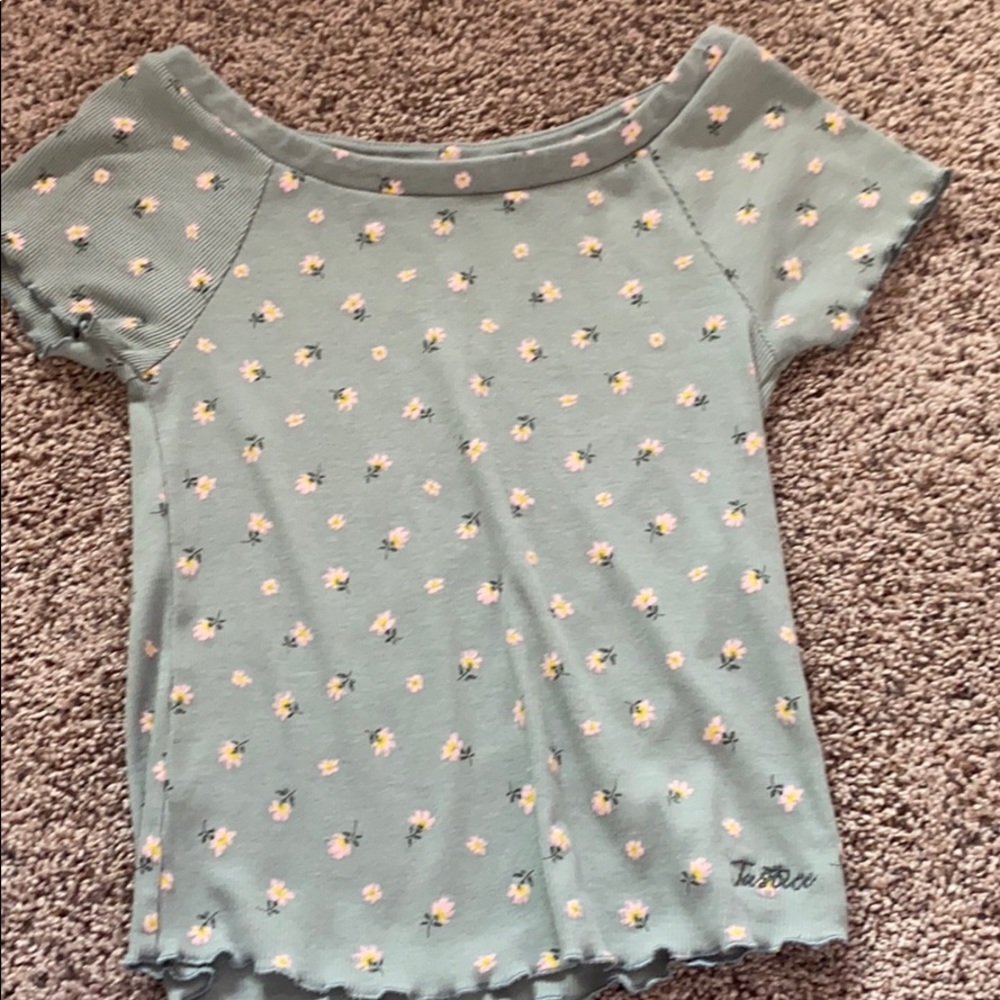 floral lettuce top